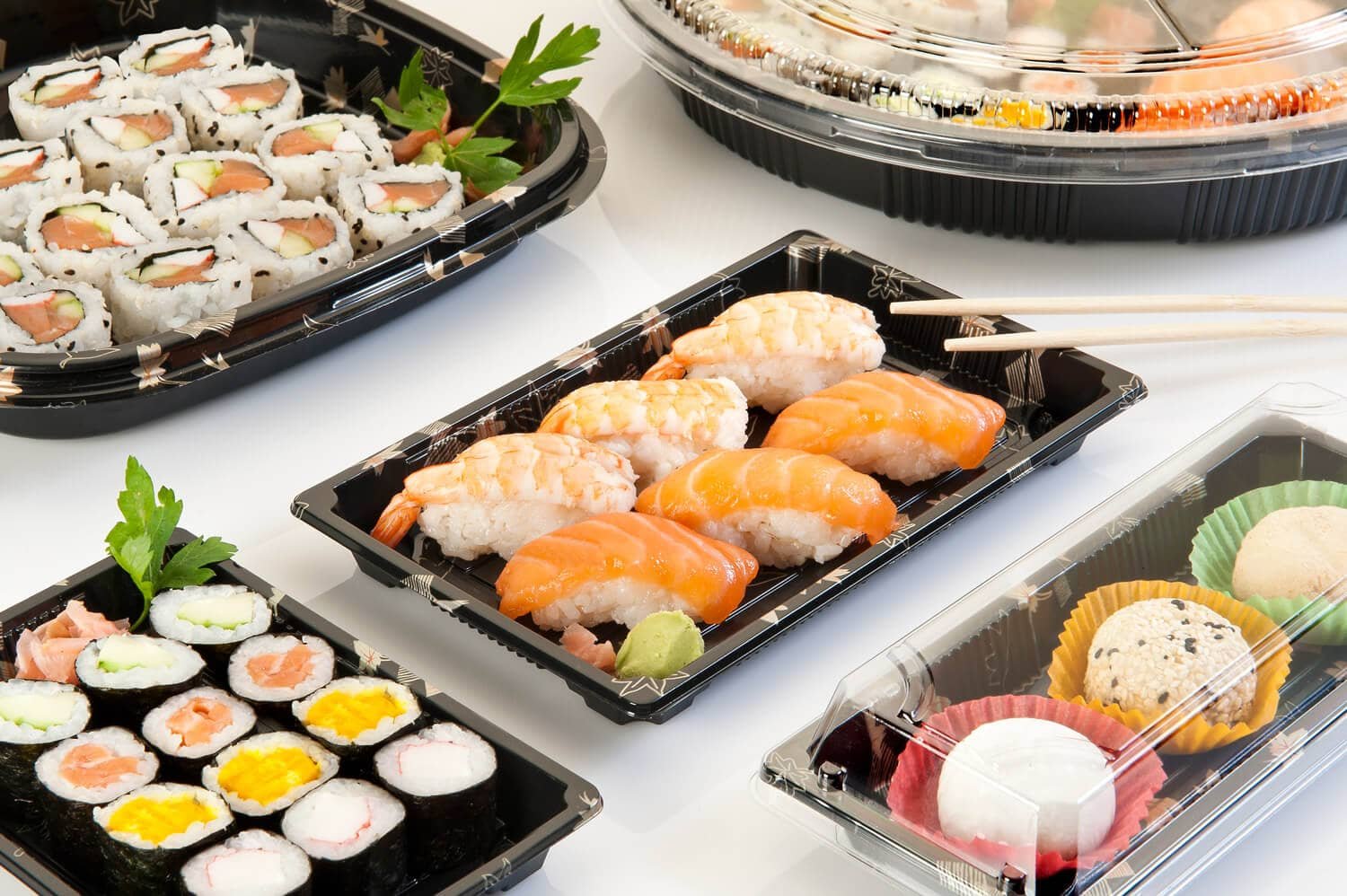 envases para sushi