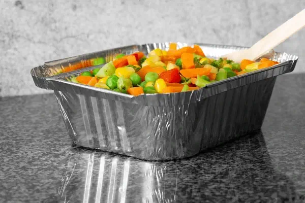 envases desechables de aluminio