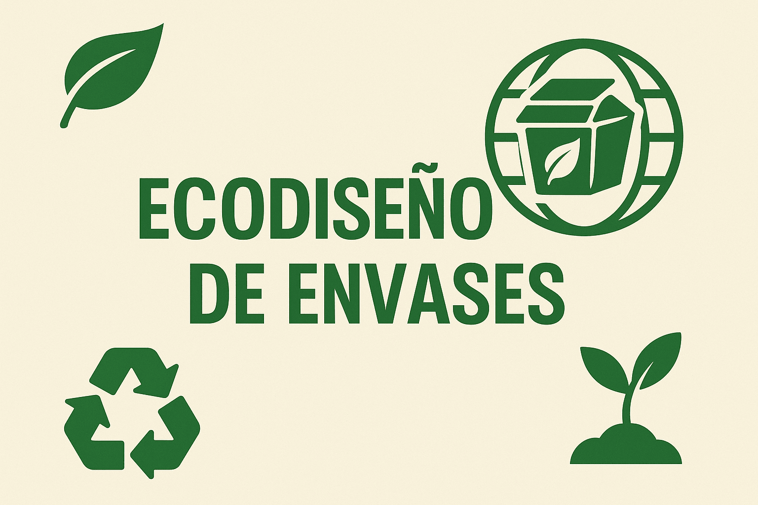 Ecodiseño Envases: El Futuro del Packaging es Verde♻️